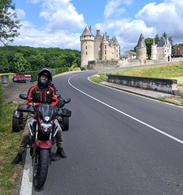 voyage moto France - Val de Loire - Europe motorcycle tour - Loire Valley