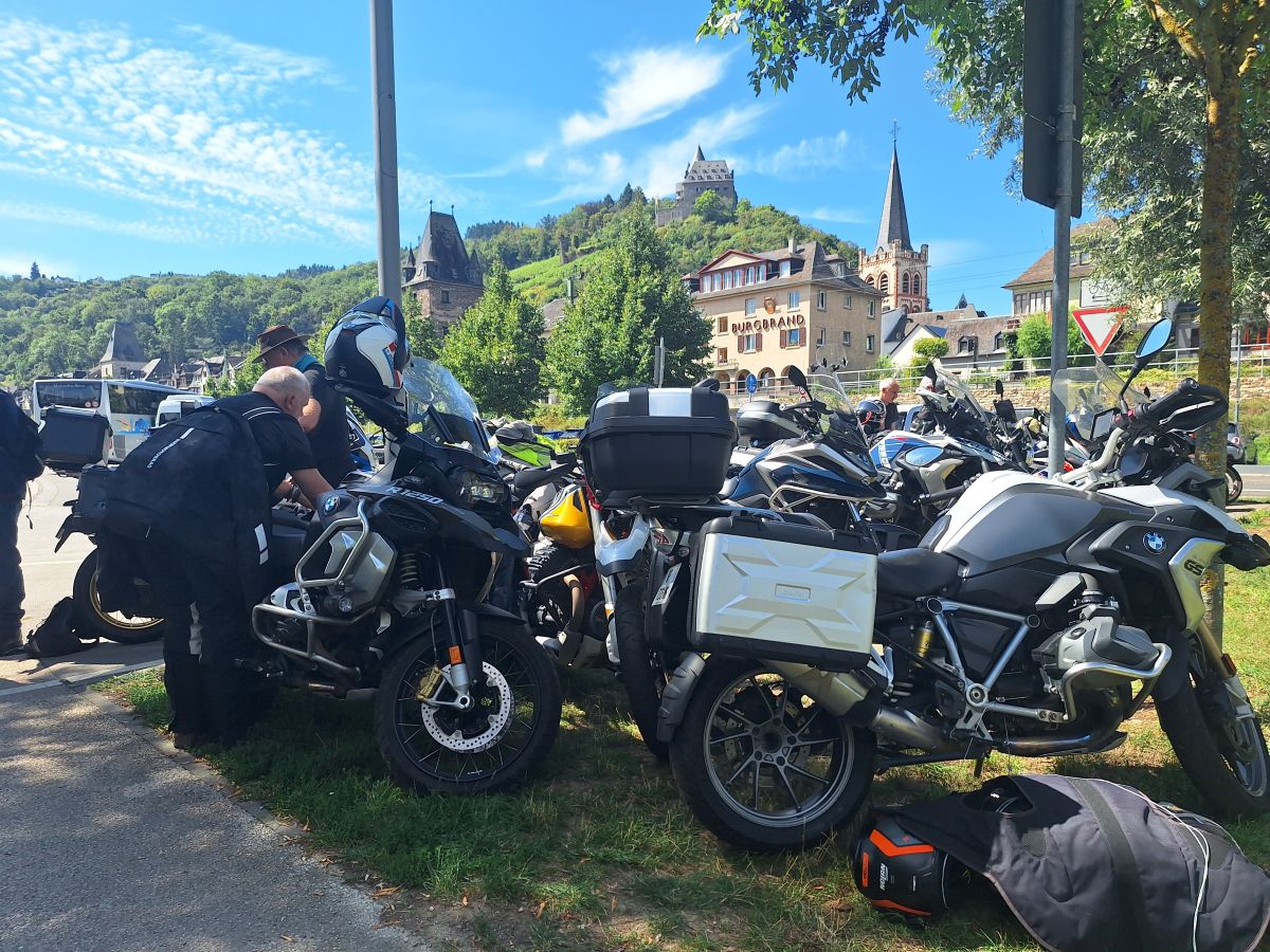 Bacharach, Allemagne. voyage moto vosges forêt noire